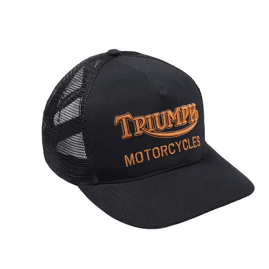Triumph motorcycle caps top